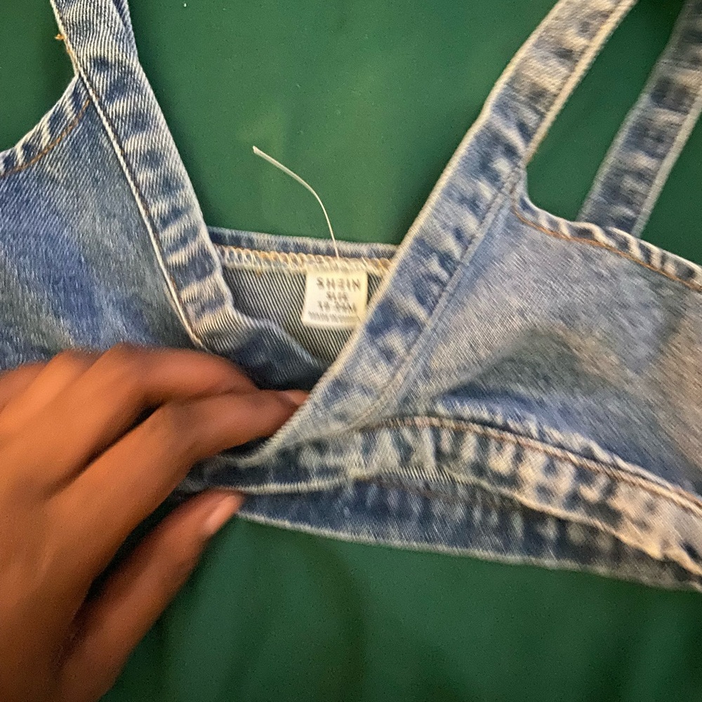 SHEIN Blue Denim Kids Top